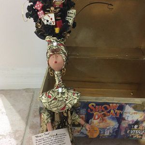 Lady of the Night Gambling Decor Doll